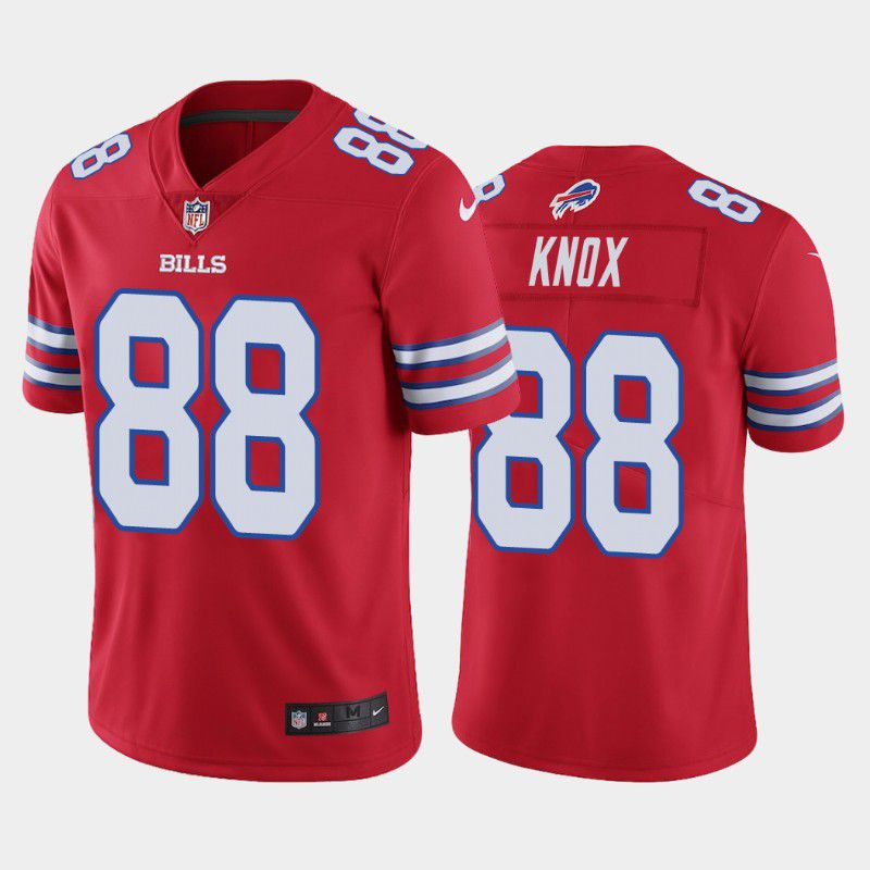 Men Buffalo Bills #88 Dawson Knox Nike Red Limited NFL Jersey